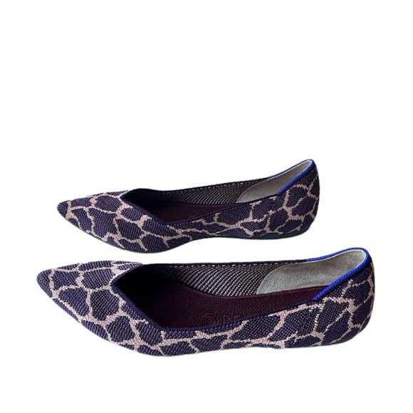 Rothy’s The Point Violet Giraffe Retired Women’s Size 9.5 New - Picture 4 of 8
